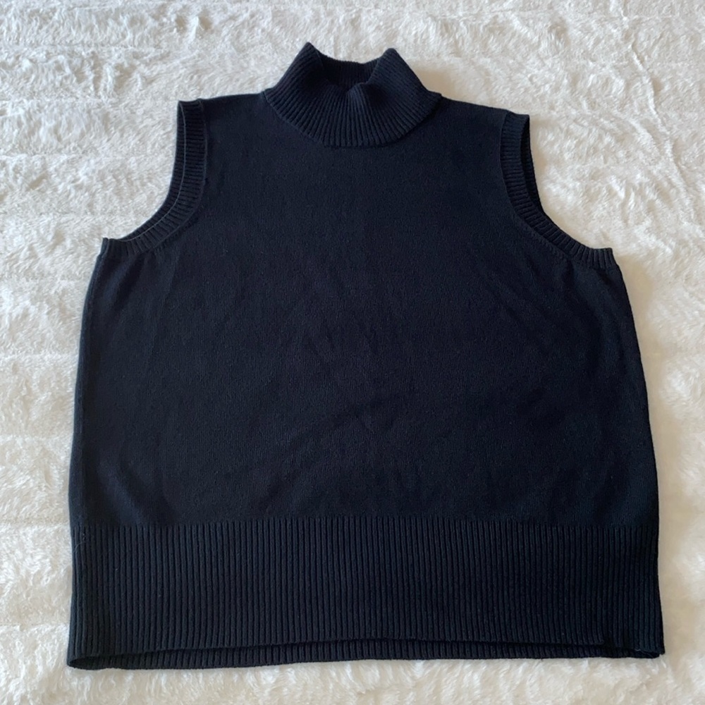Field Gear Mockneck Sleeveless Sweater/Vest Size Large